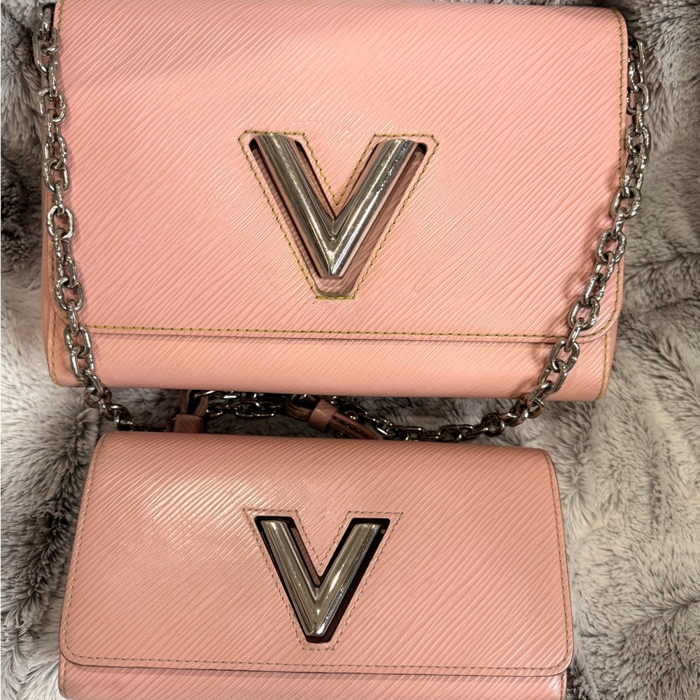 Louis Vuitton twist epi bag and wallet bundle